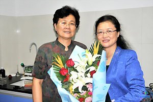 ��ʦ��ǰϦѧУ�쵼�߷ò��ֽ�ʦ